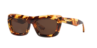 Bottega Veneta BV1273S XXL (63 - 12) with Yellow lenses and Black