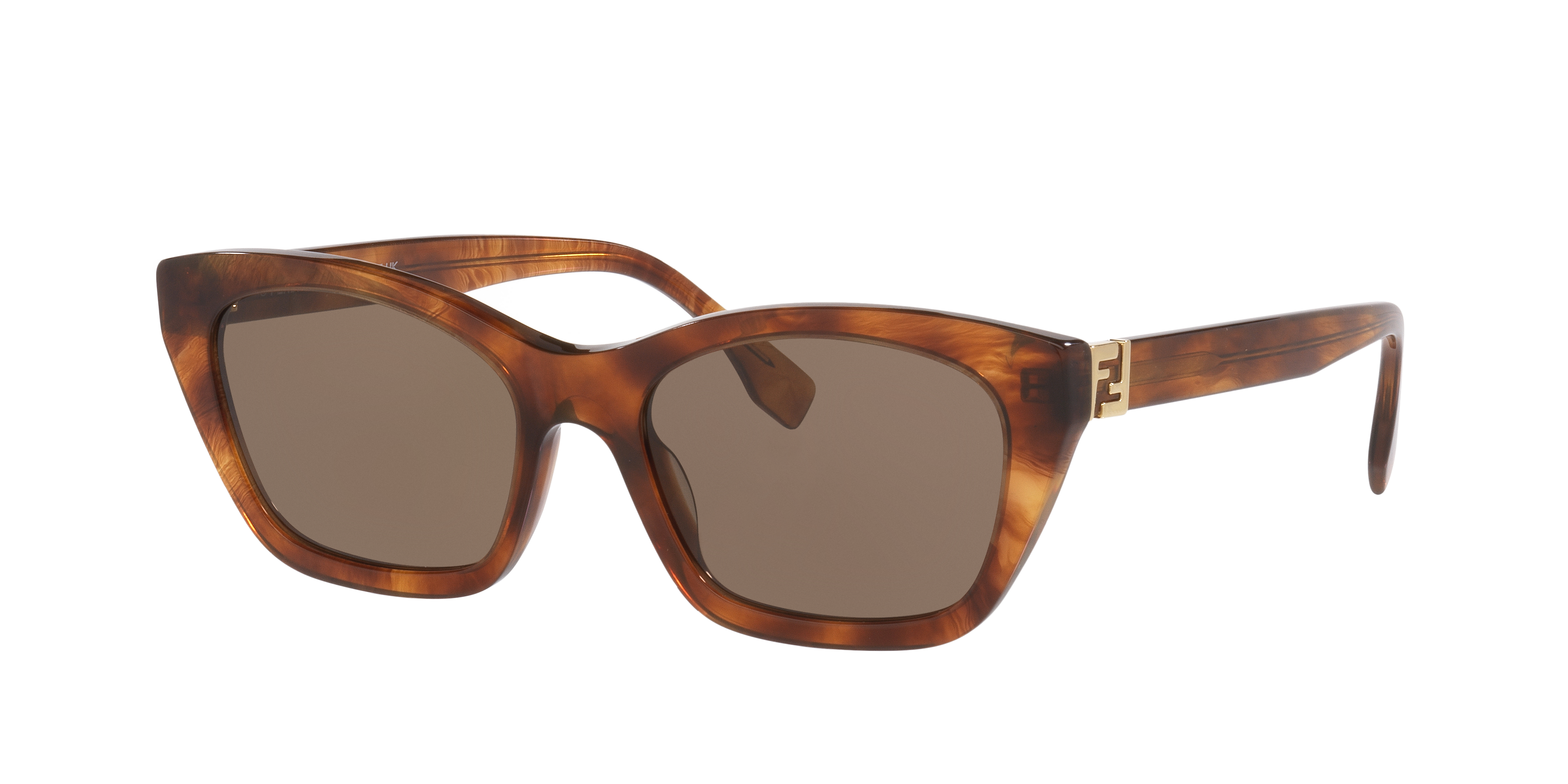 Fendi Woman Sunglass Forever Fendi FE40205I -  Frame color: Tortoise, Lens color: Brown