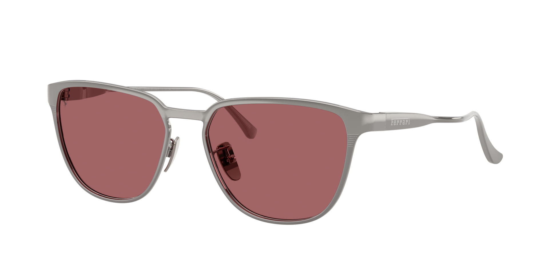 Ferrari Unisex Sunglass FH1032D -  Frame color: Gunmetal Matte, Lens color: Purple