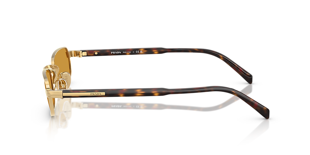 Prada PR B54S M (54 - 20) with Brown lenses and Gold frame