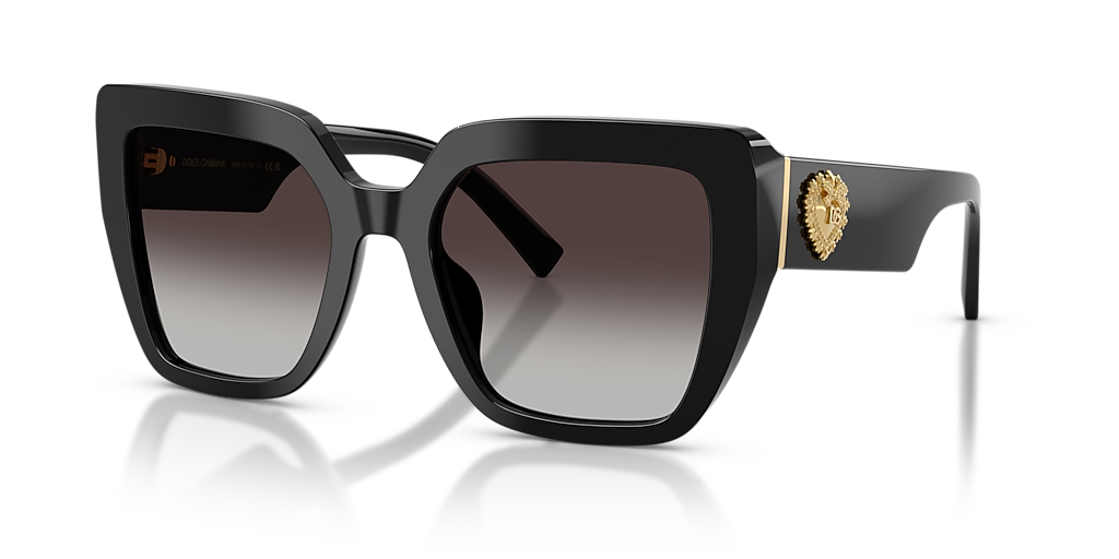 Dolce&Gabbana DG4538 L (54 - 20) with Grey lenses and Black frame