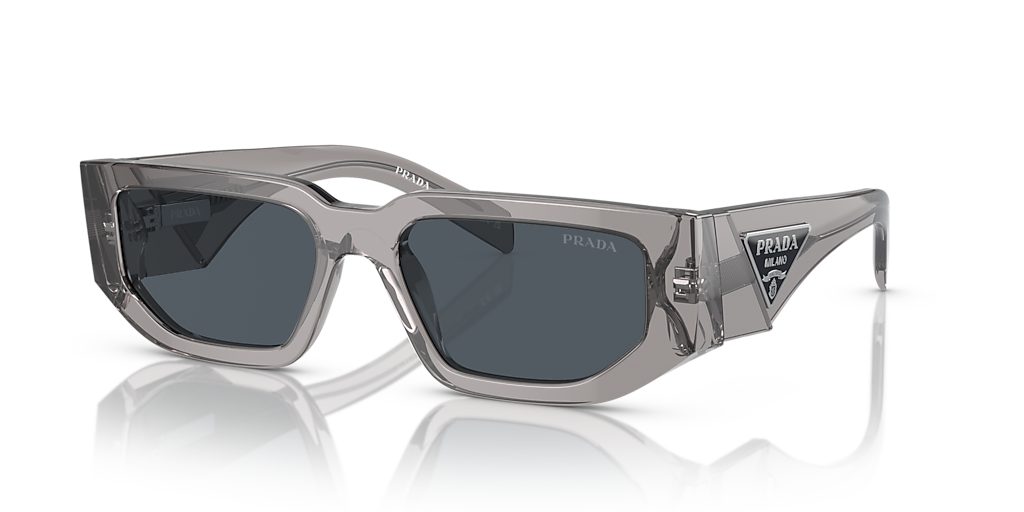 Prada PR 09ZS M (54 - 18) with Grey lenses and Grey frame