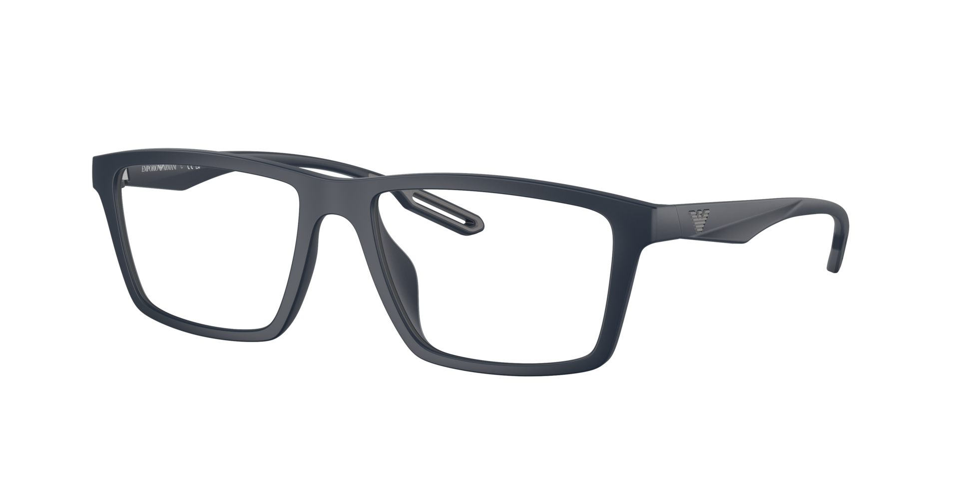 Emporio Armani Man Sunglass EA4189U -  Frame color: Matte Blue, Lens color: Clear