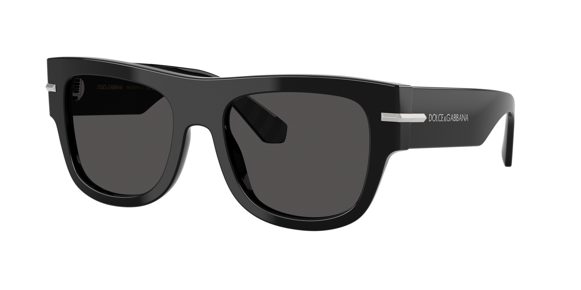DolceGabbana Homme Sunglass DG4484 - Couleur du Monture Noir Couleur de Lentille Gris fonc 245 €