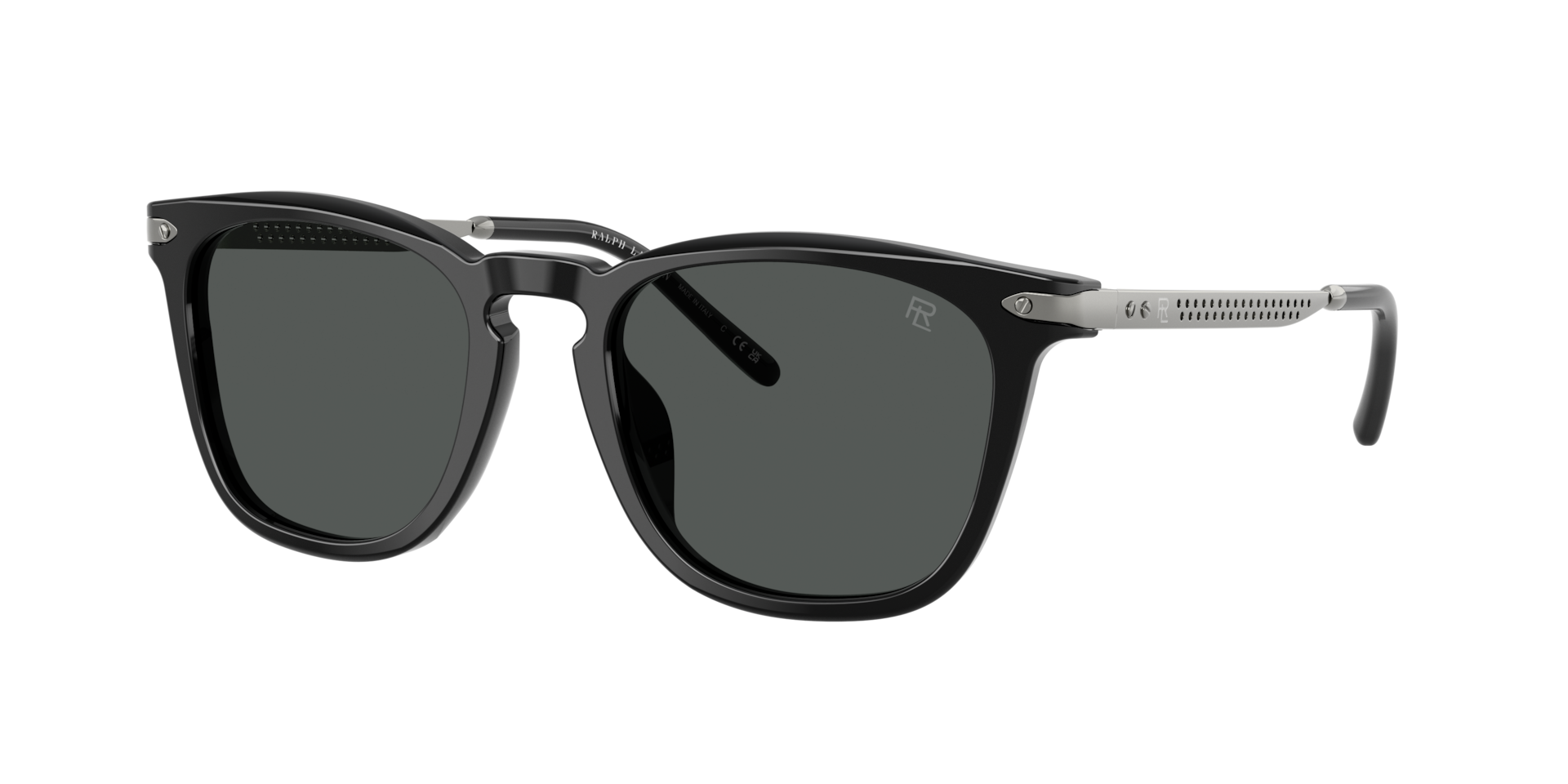 Ralph Lauren Man Sunglass RL8233U -  Frame color: Black, Lens color: Grey