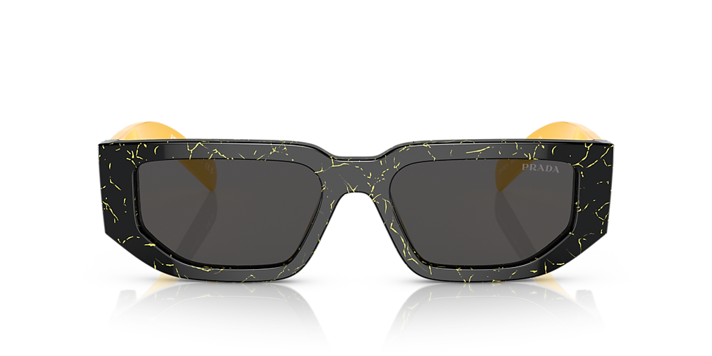 Prada PR 09ZSF L (55 - 17) with Grey lenses and Black frame