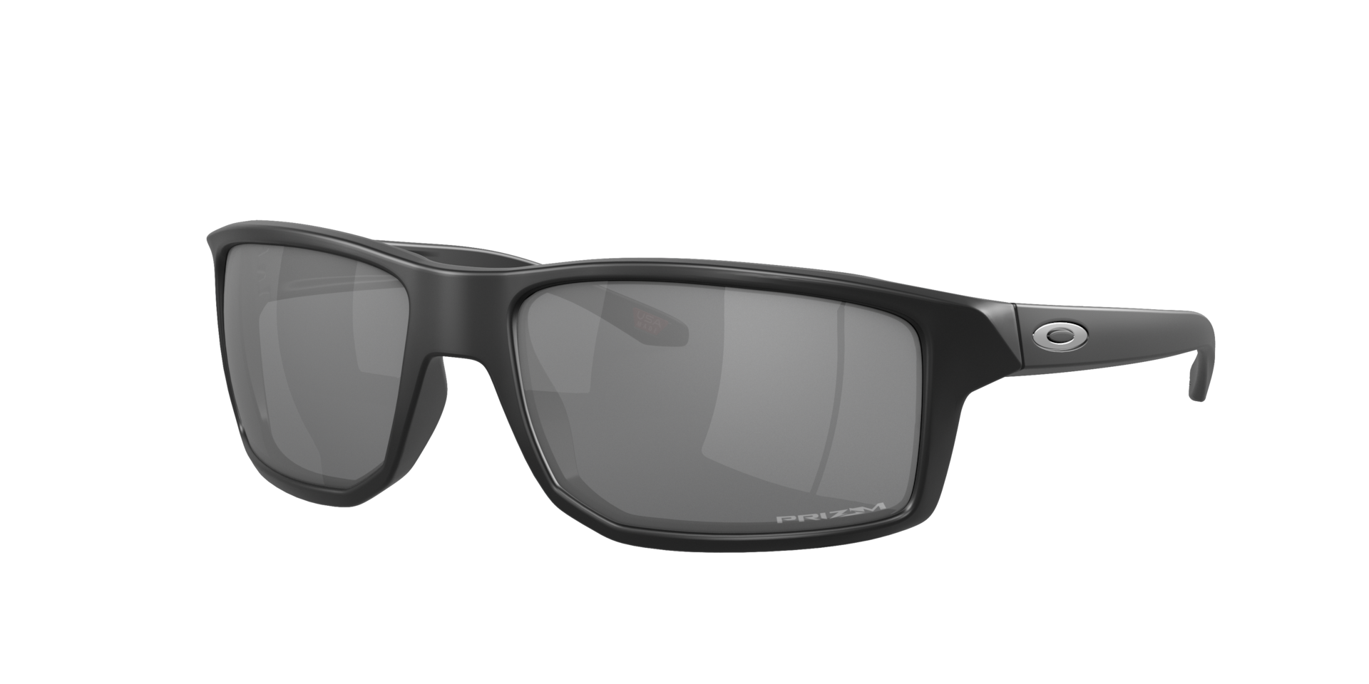 Oakley Mannelijk Sunglass Gibston -  Framekleur: Matzwart, Lenskleur: Prizm zwart