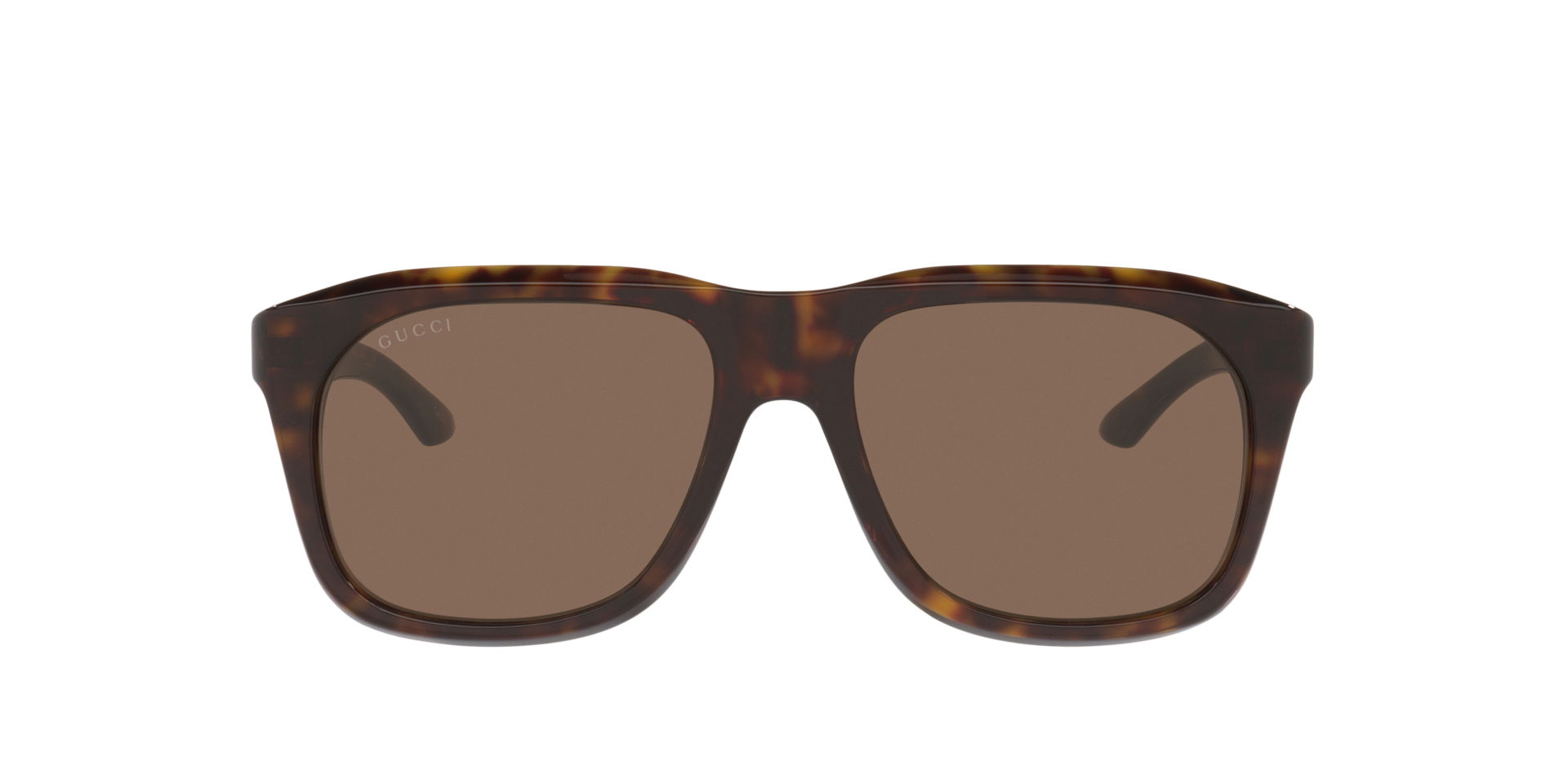 Gucci Gg2077S M (55 - 17) with Brown lenses and Tortoise frame
