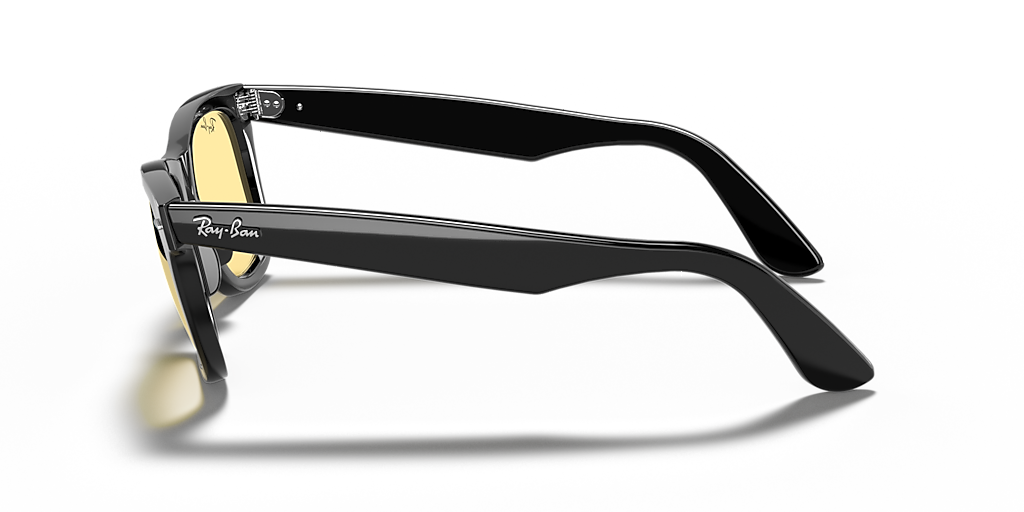 Ray-Ban Original Wayfarer Classic L (52 - 22) with Yellow lenses