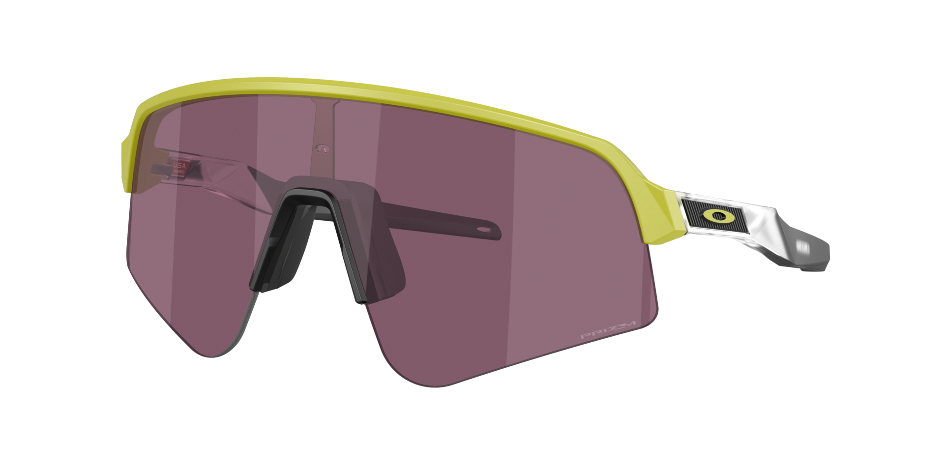 Oakley Homme Sunglass Sutro Lite Sweep Limitless Collection - Couleur du Monture: Cactus, Couleur de Lentille: Prizm Road Noir