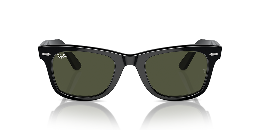 Ray-Ban Original Wayfarer Classic L (50 - 22) with Green lenses