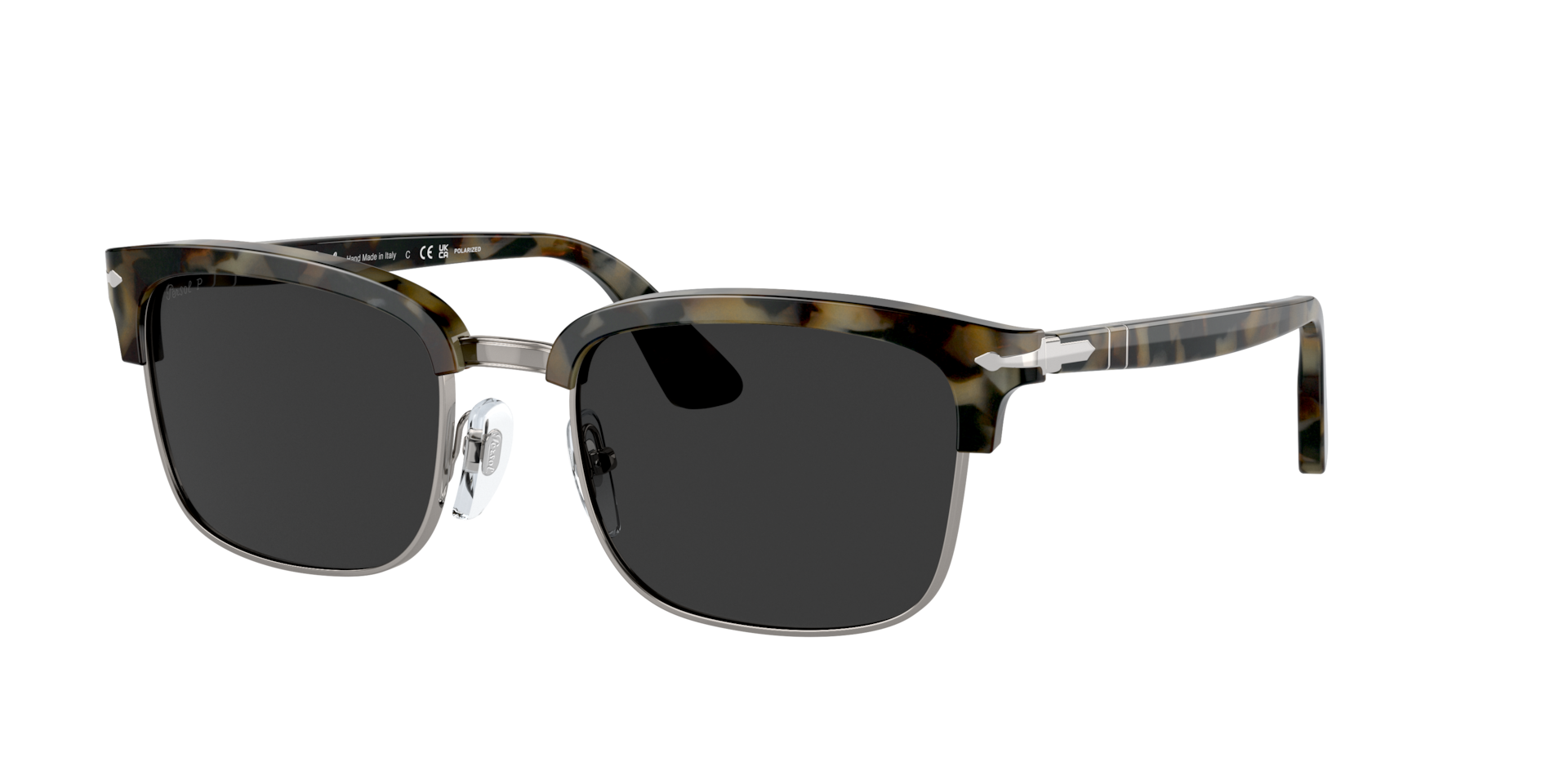 Persol Unisex Sunglass PO3327S - Couleur du Monture Marron caille de tortue Couleur de Lentille Polaris Noir 168 €