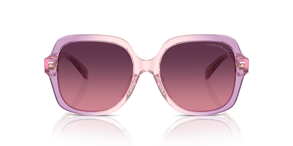Coach CR614 M (54 - 17) with Red lenses and Pink frame 