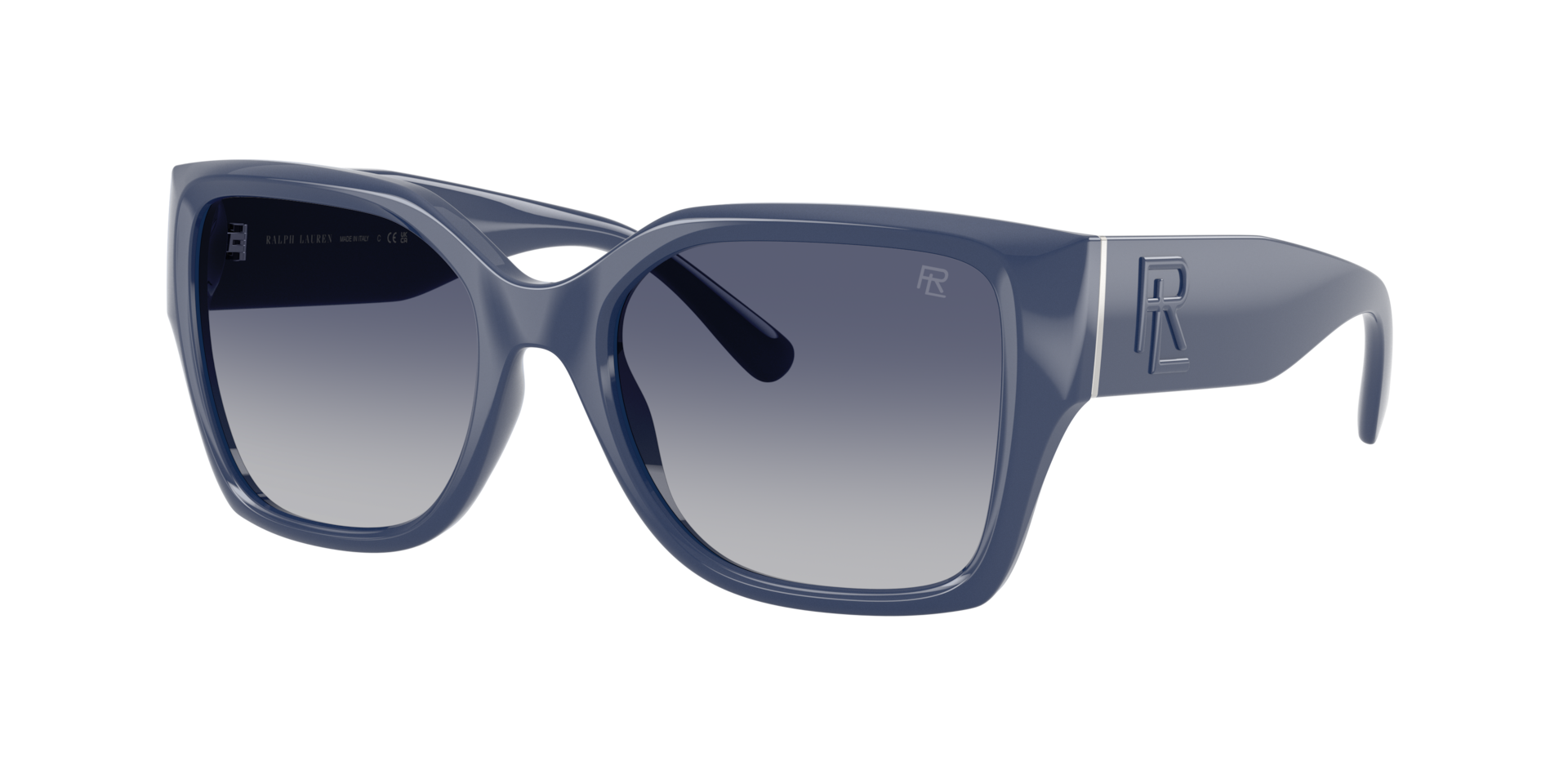 Ralph Lauren Woman Sunglass RL8230U -  Frame color: Shiny Blue, Lens color: Gradient Blue