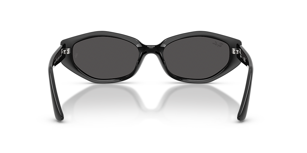 Ray-Ban RB4473D L (56 - 18) with Grey lenses and Black frame