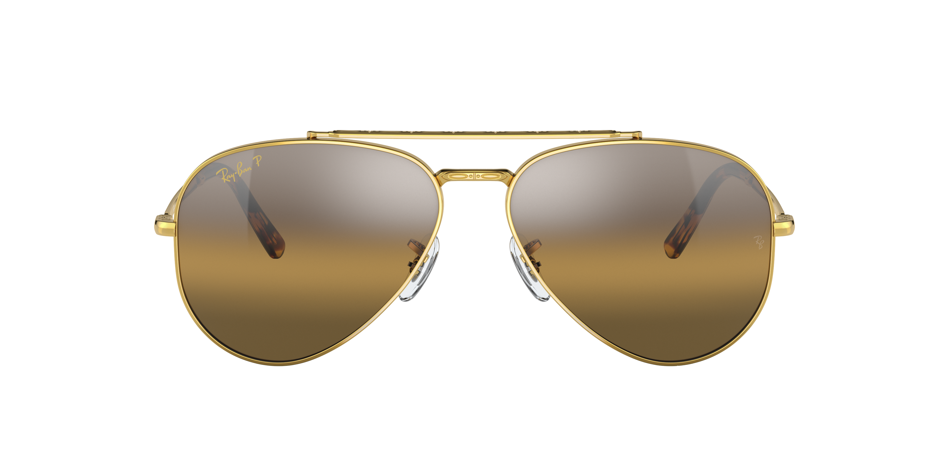 Ray-Ban New Aviator Polarized+ Lenses L (58 - 14) with Brown