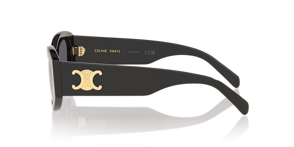 Celine Triomphe CL40308U S (55 - 18) with Grey lenses and Black
