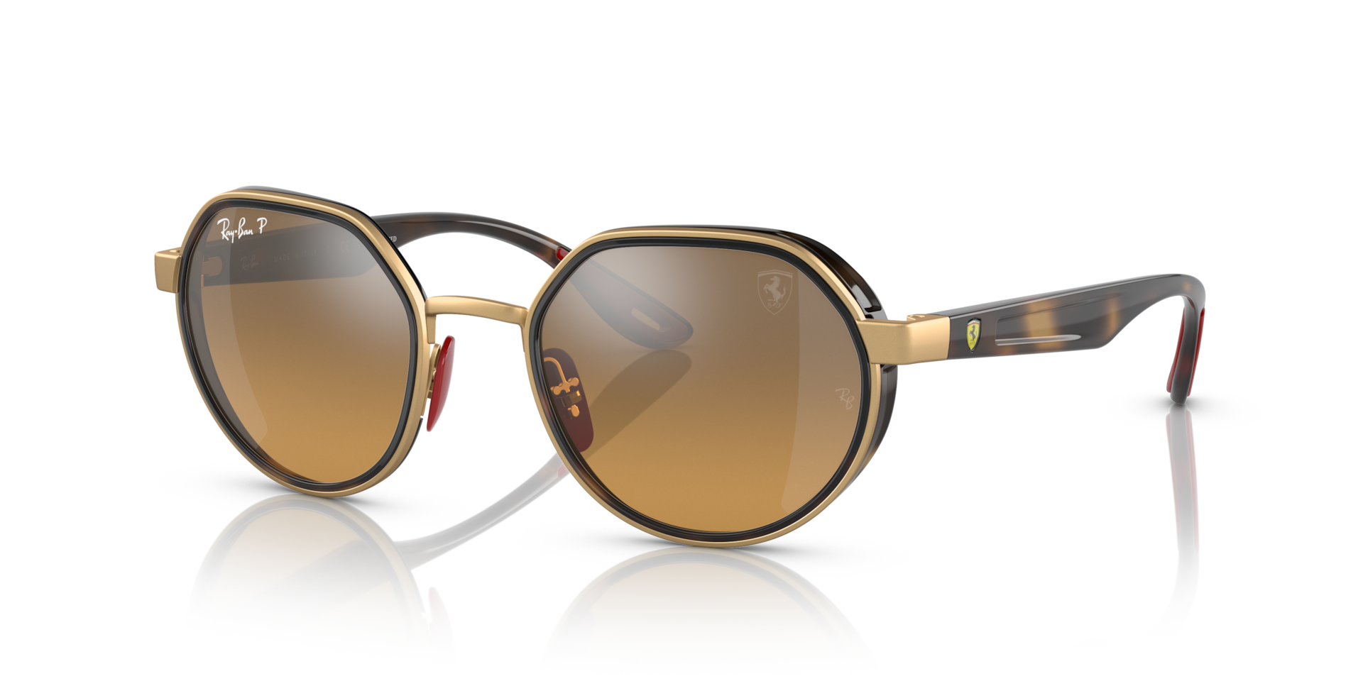 Ray-Ban RB3703M Scuderia Ferrari Collection Polarized+ Lenses M
