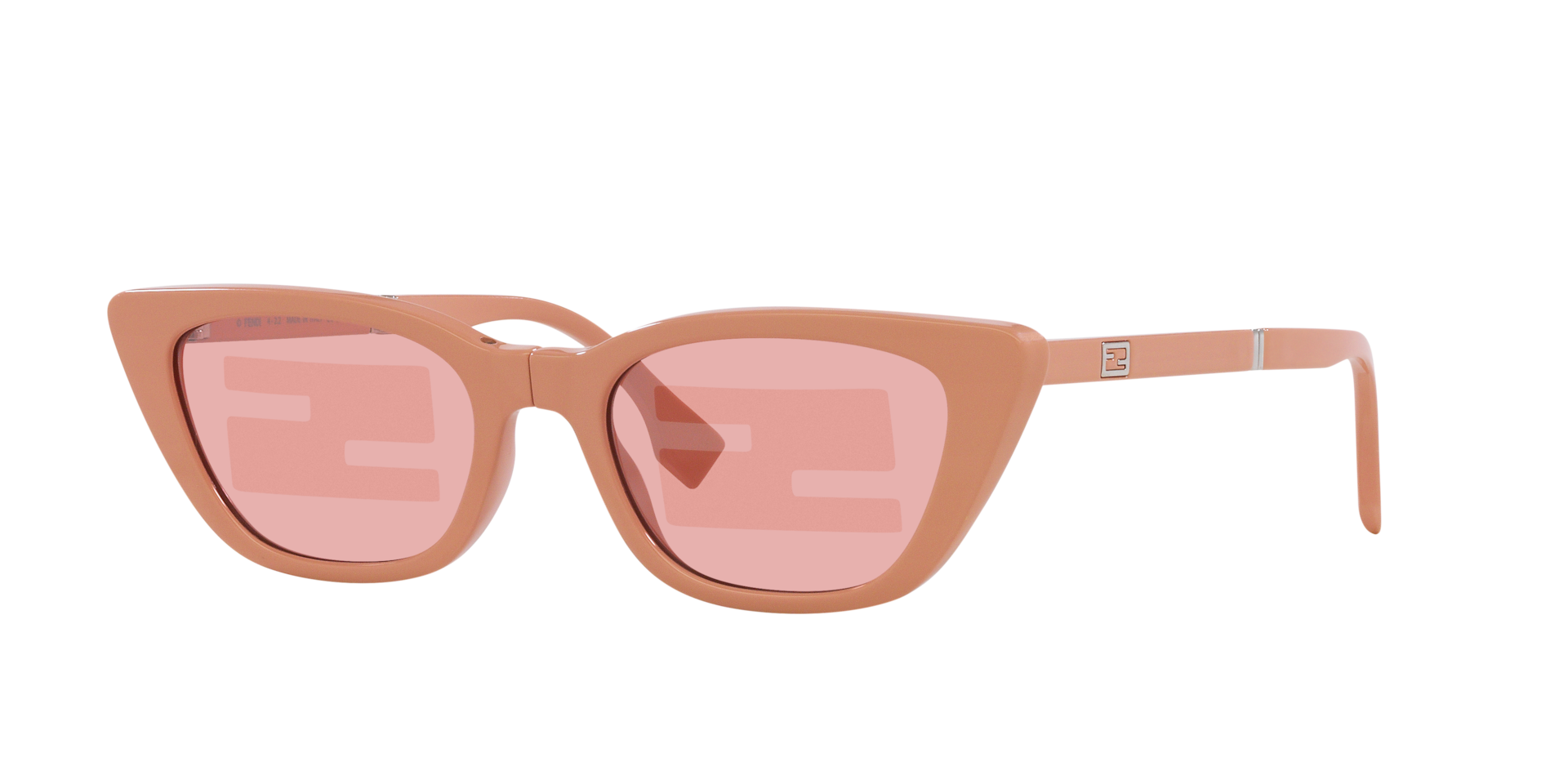 Fendi Woman Sunglass FE40089I -  Frame color: Pink Shiny, Lens color: Pink