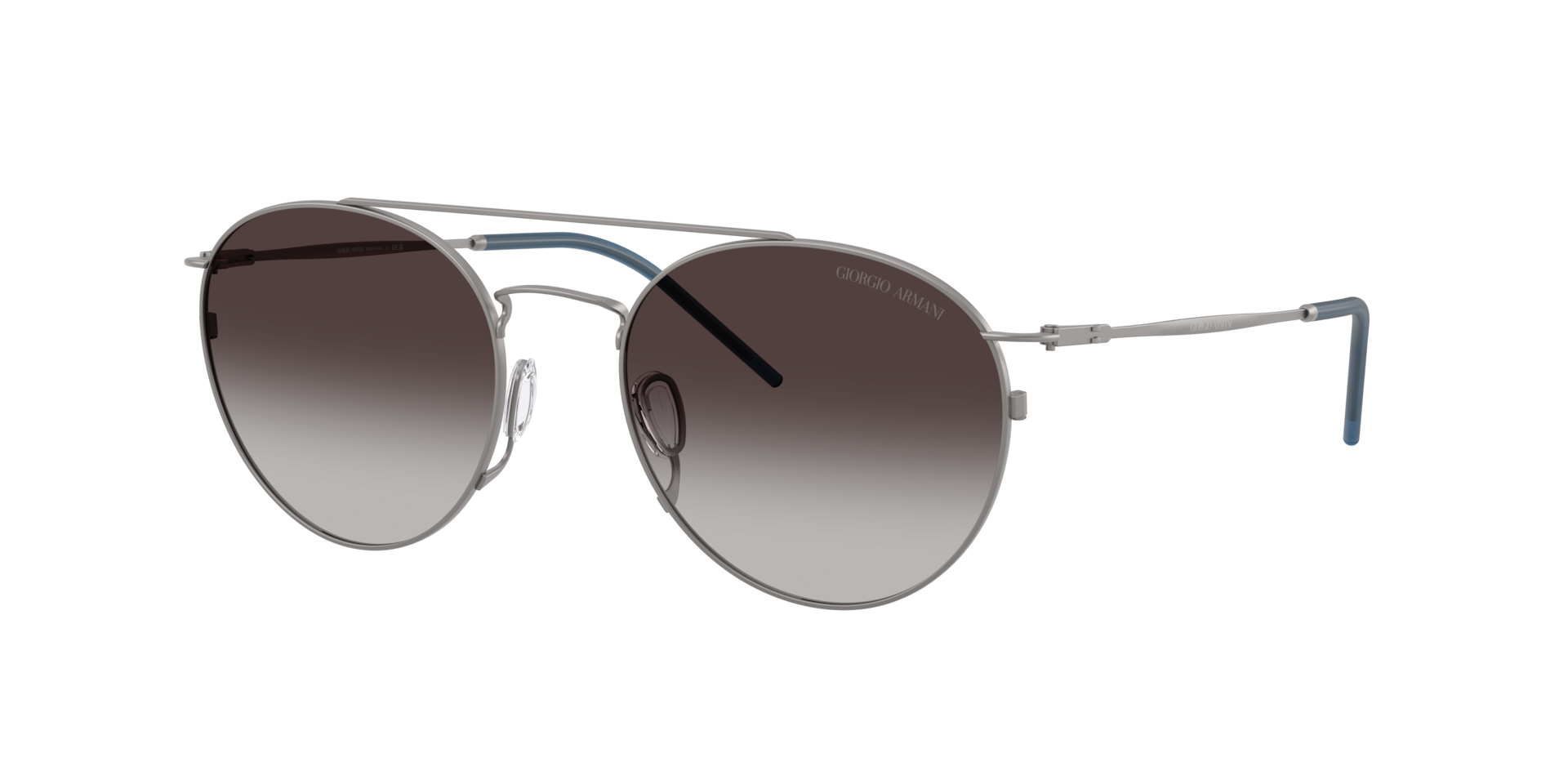 Giorgio Armani Man Sunglass AR6183 - Frame color: Matte Gunmetal, Lens color: Grey Gradient