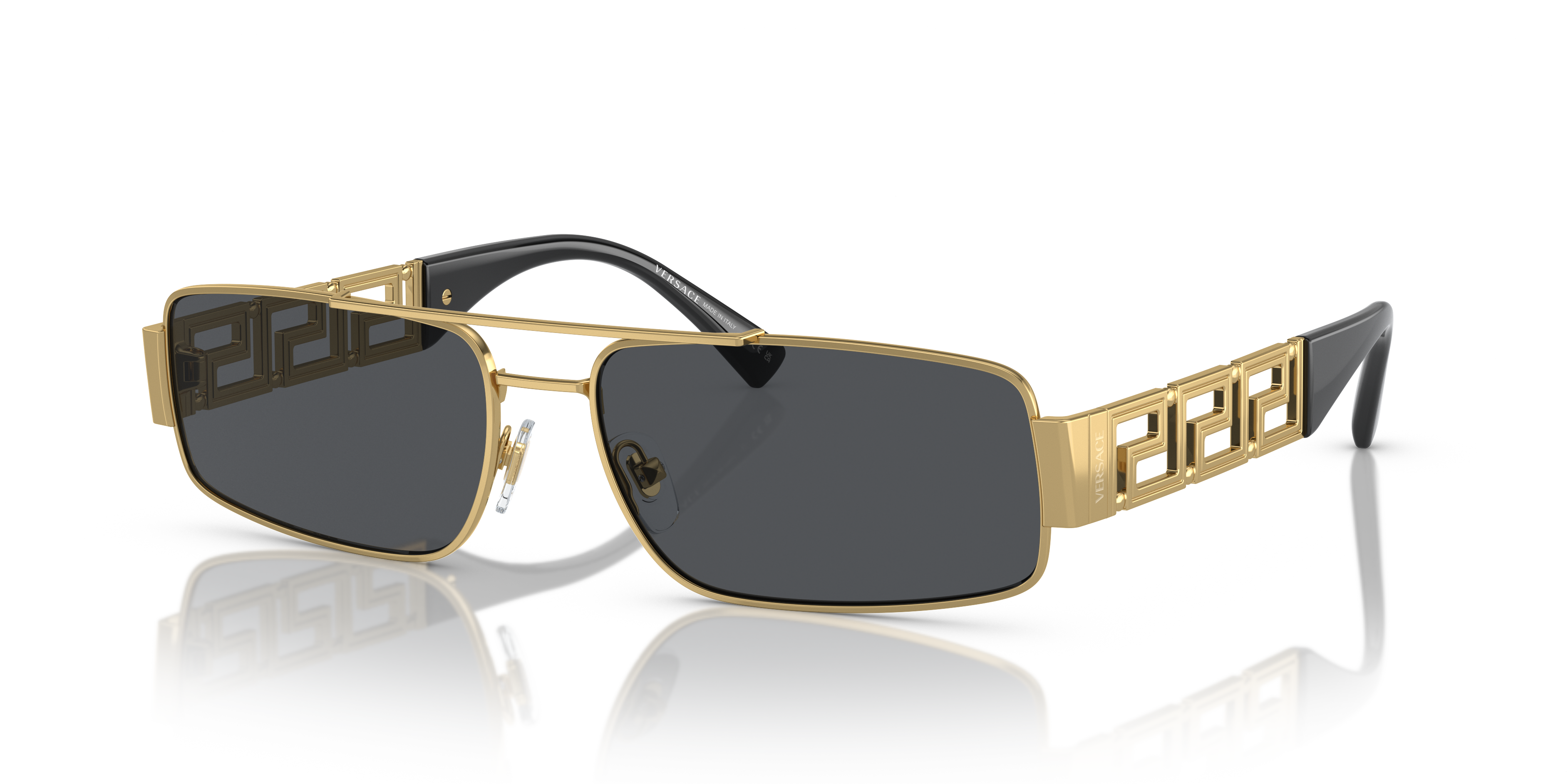 Versace VE2257 XL (60 - 16) with Grey lenses and Gold frame