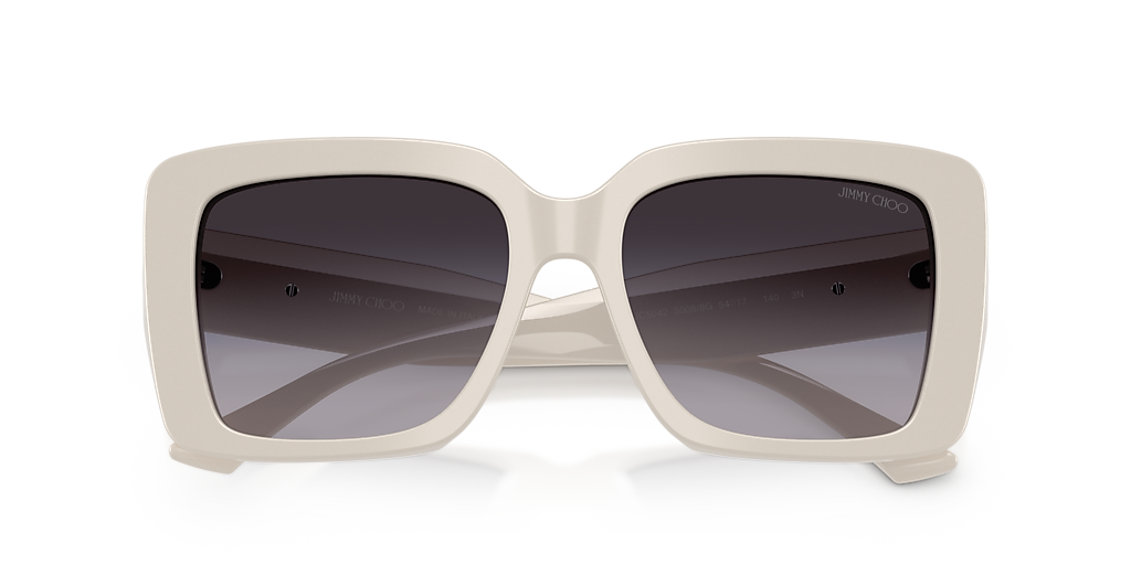 Jimmy Choo JC5042 M (54 - 17) with Grey lenses and White frame