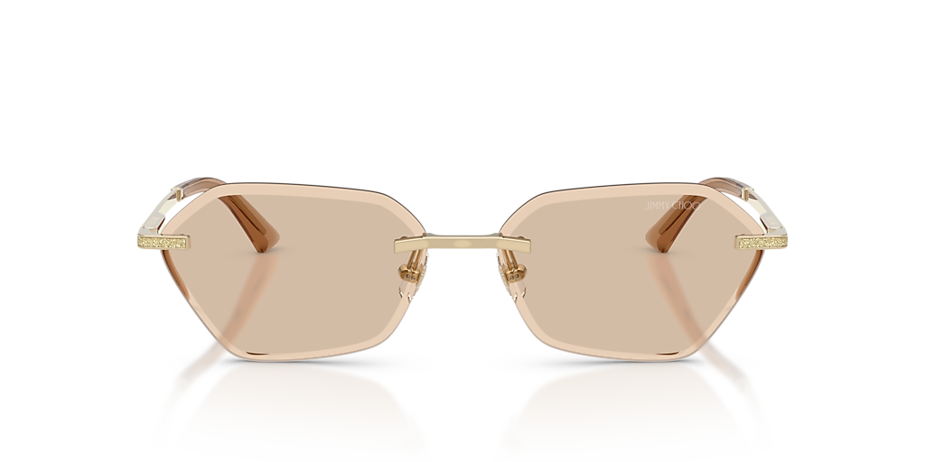 Jimmy Choo JC4022J L (58 - 15) with Brown lenses and Gold frame
