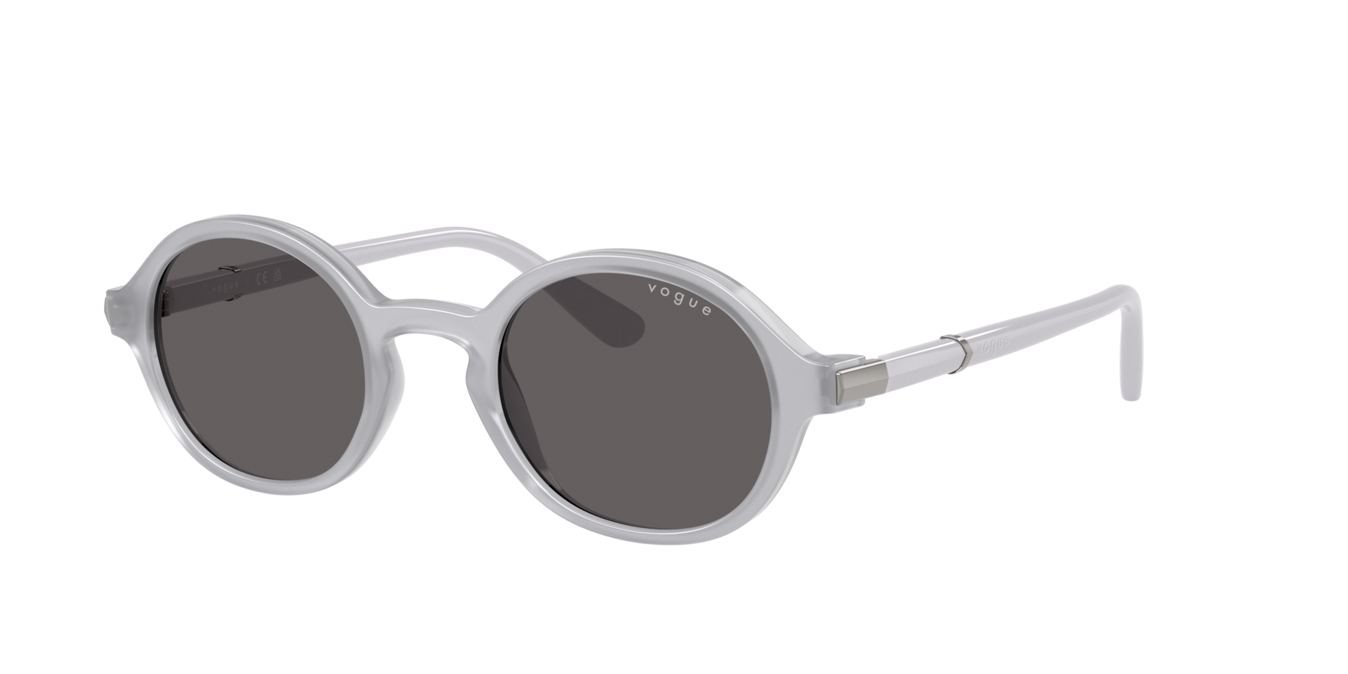 Vogue Eyewear Grey Woman Vo5692s 309887 Sunglasses Nylon Round Normal - Image 2