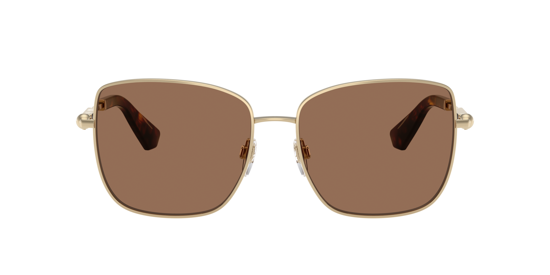Burberry BE3158 XXL (58 - 16) with Brown lenses and Gold frame