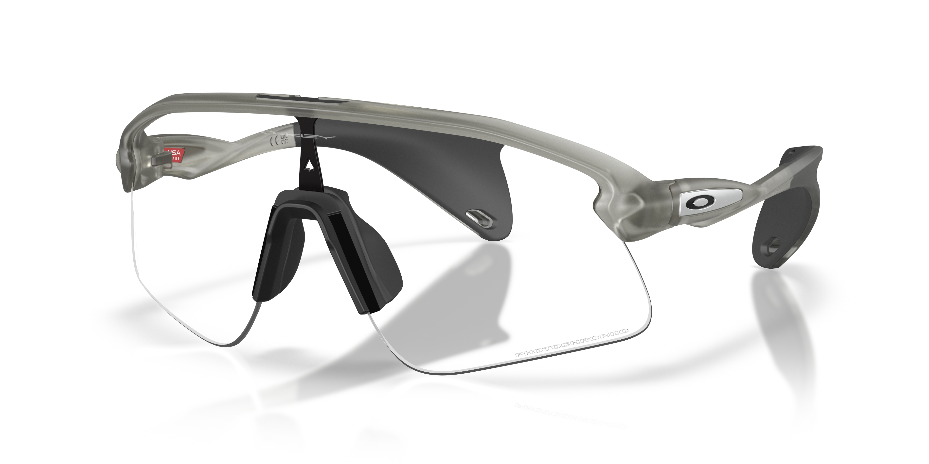 Oakley Stunt Devil L (0 - 139) with Transparent lenses and Grey