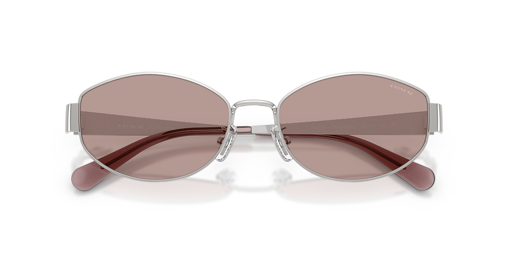 Coach CDP44 XL (57 - 18) with Violet lenses and Silver frame