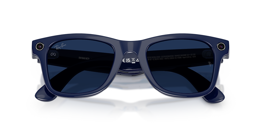 Ray-Ban | Meta (Gen 2) Ray-Ban Meta Wayfarer M (50 - 22) with Blue