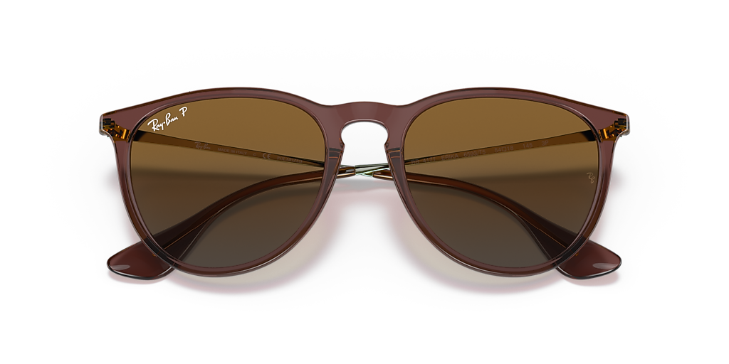 Ray-Ban サングラス　エリカ　ブラウン Ray-Ban Erika Classic M (54 - 18) with Brown lenses and Brown