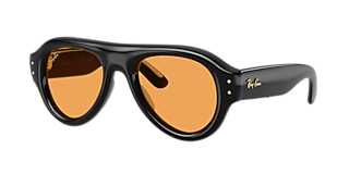 Ray-Ban Aviator Gradient XL (58 - 14) with Blue lenses and Gold