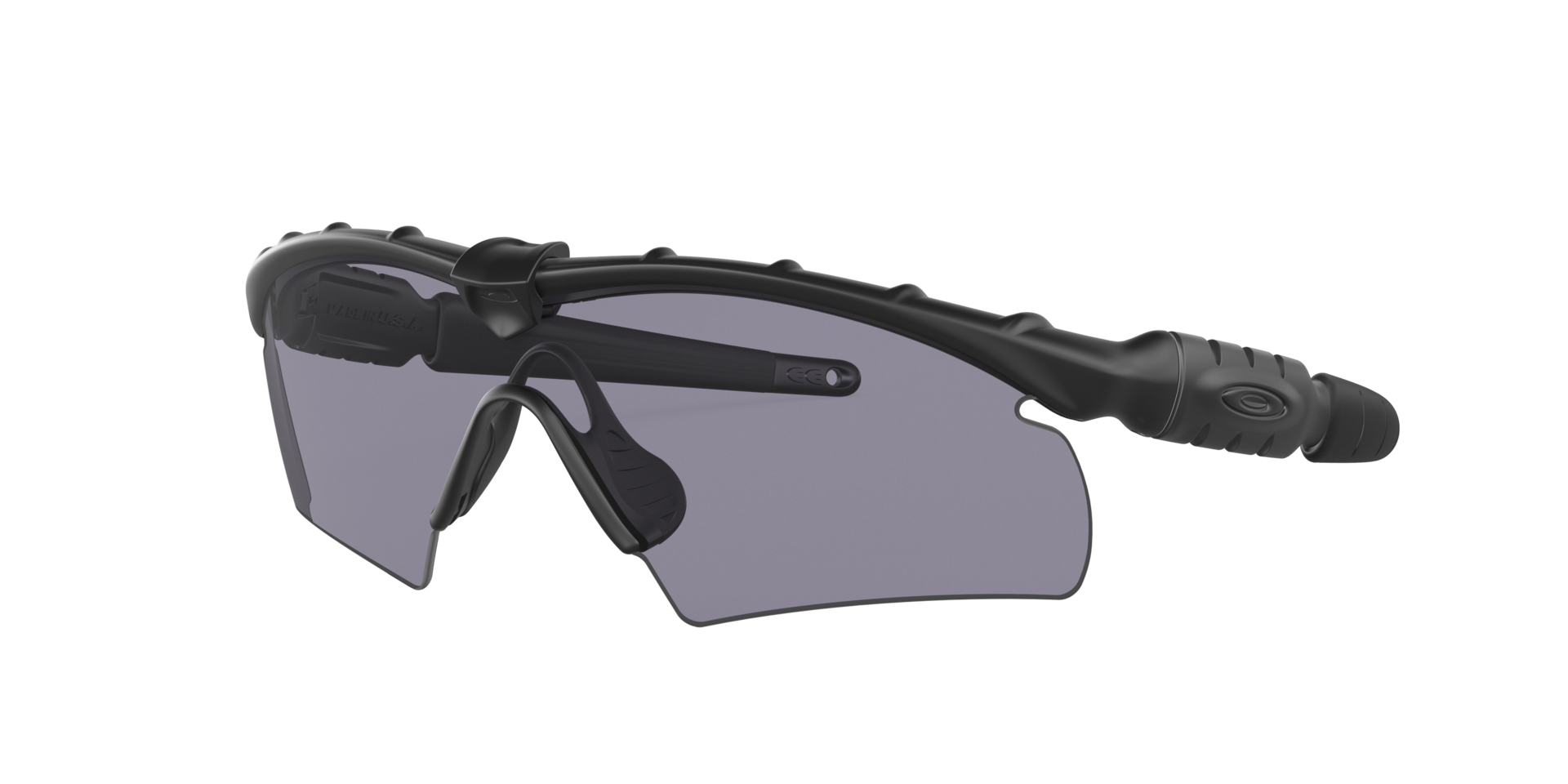 Oakley Unisex Sunglass Standard Issue Ballistic M Frame® 2.0 Hybrid® - Couleur du Monture: Noir, Couleur de Lentille: Gris