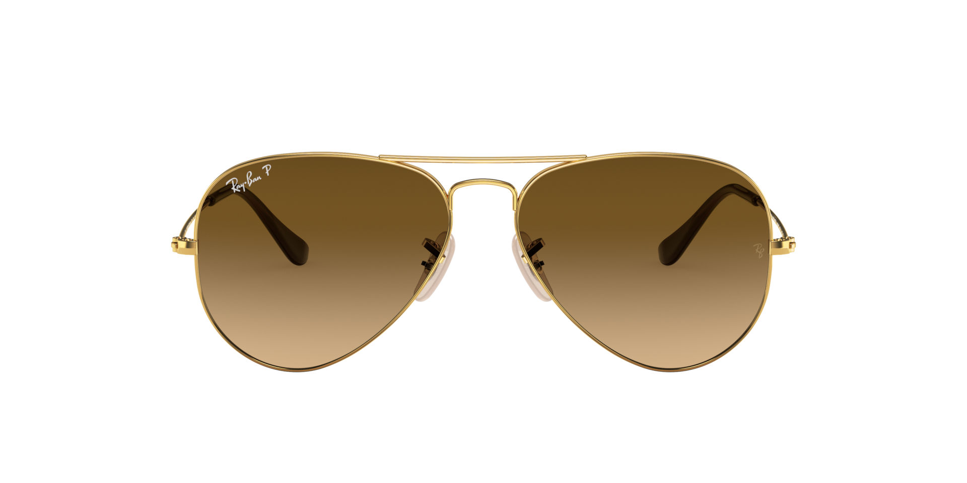 Ray-Ban Aviator Gradient XL (58 - 14) com Lentes Marrom e Armação