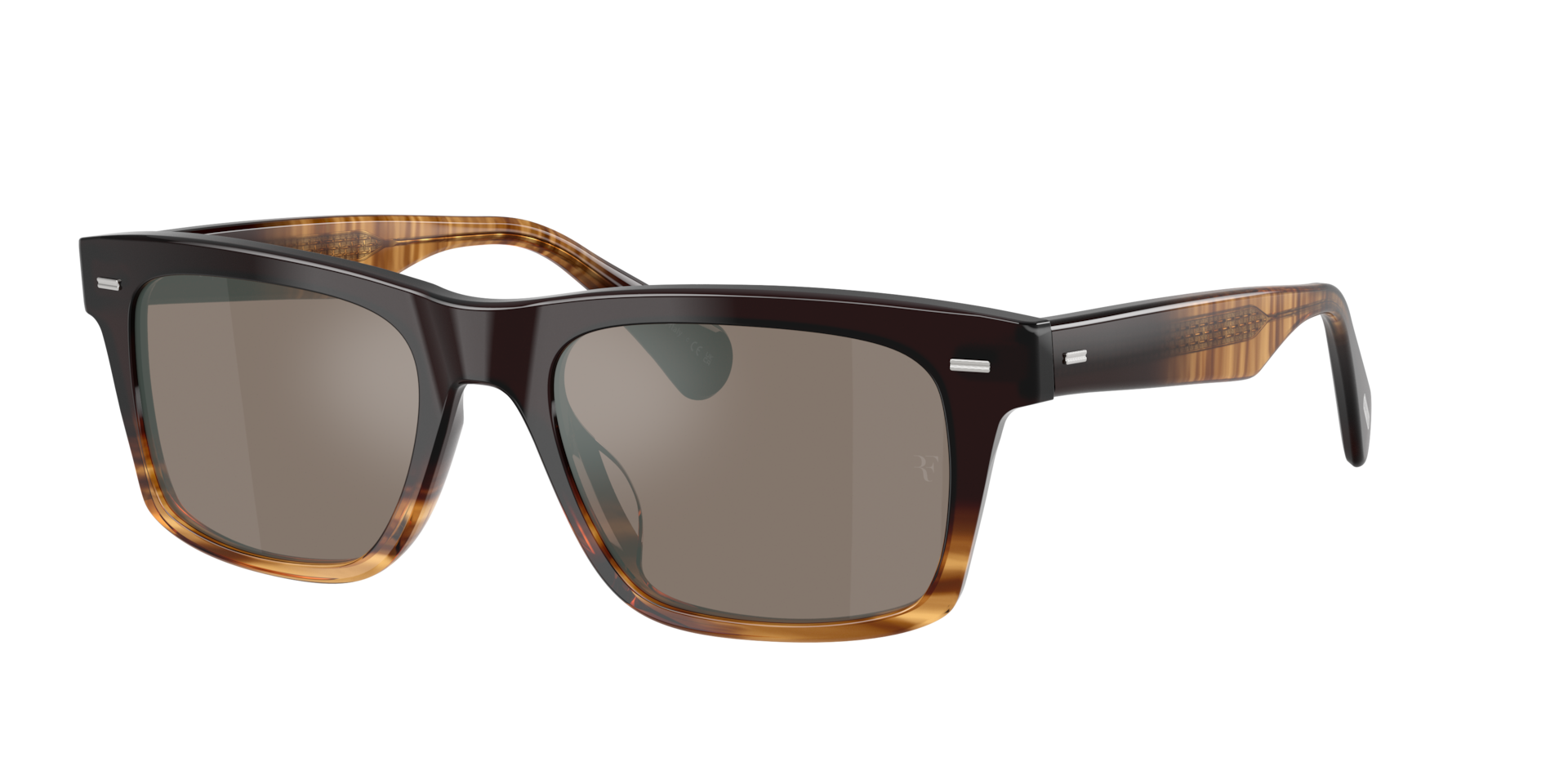 Oliver Peoples Mann Sunglass R-16 - Rahmenfarbe: Cortado, Linsenfarbe: Sierra verspiegelt