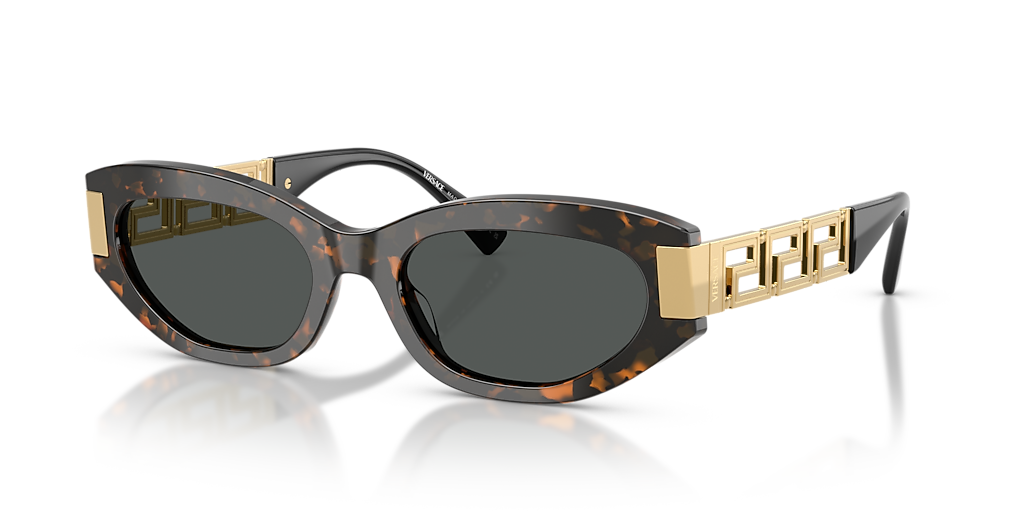 ウェスカー Versace VE4501 XL (54 - 19) with Grey lenses and Tortoise frame