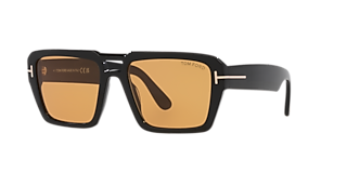Tom Ford Ft0334 Dimitry M (59 - 14) with Blue lenses and Black