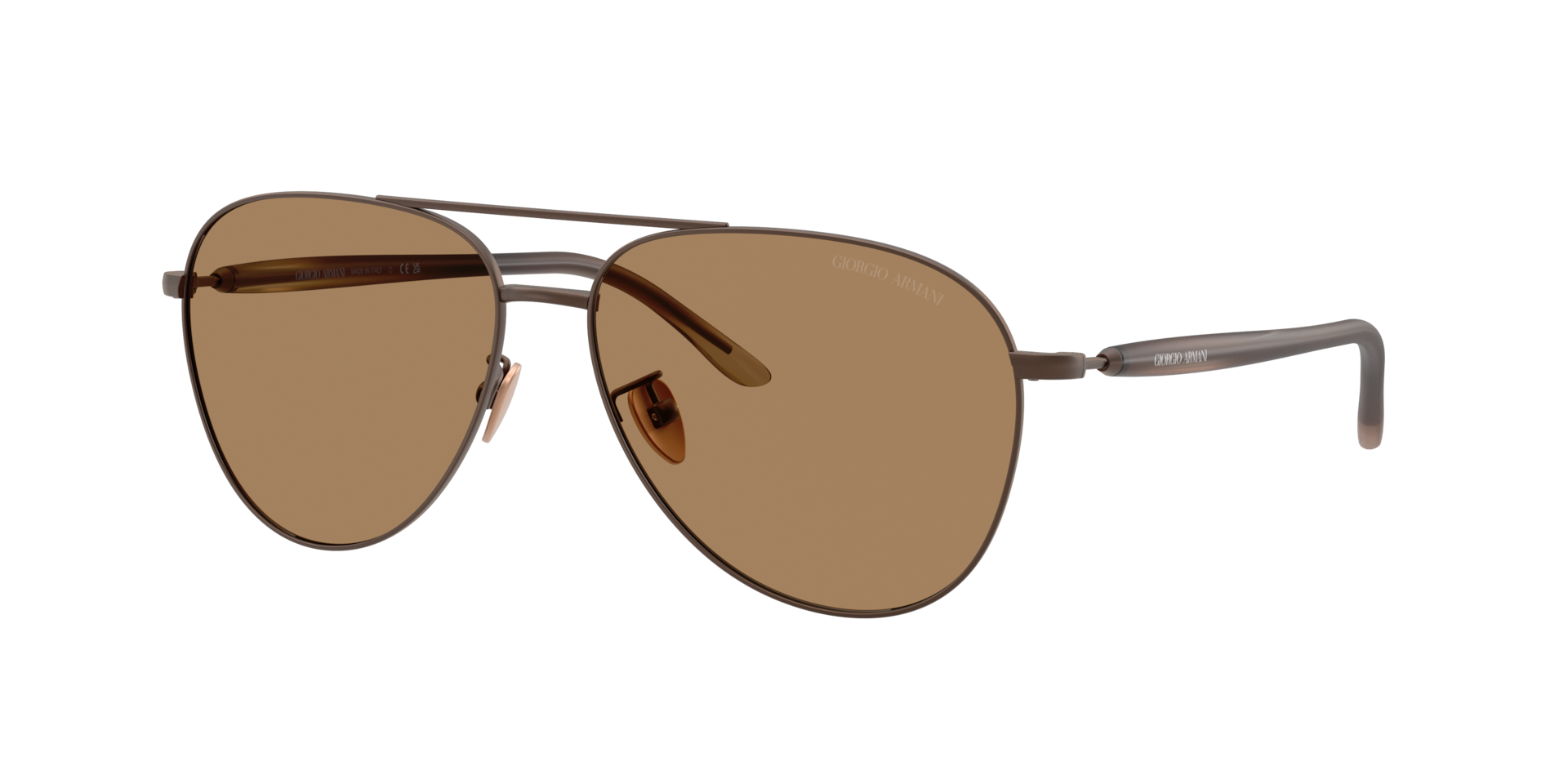 Giorgio Armani Man Sunglass AR6162 -  Frame color: Matte Brown, Lens color: Photo Brown