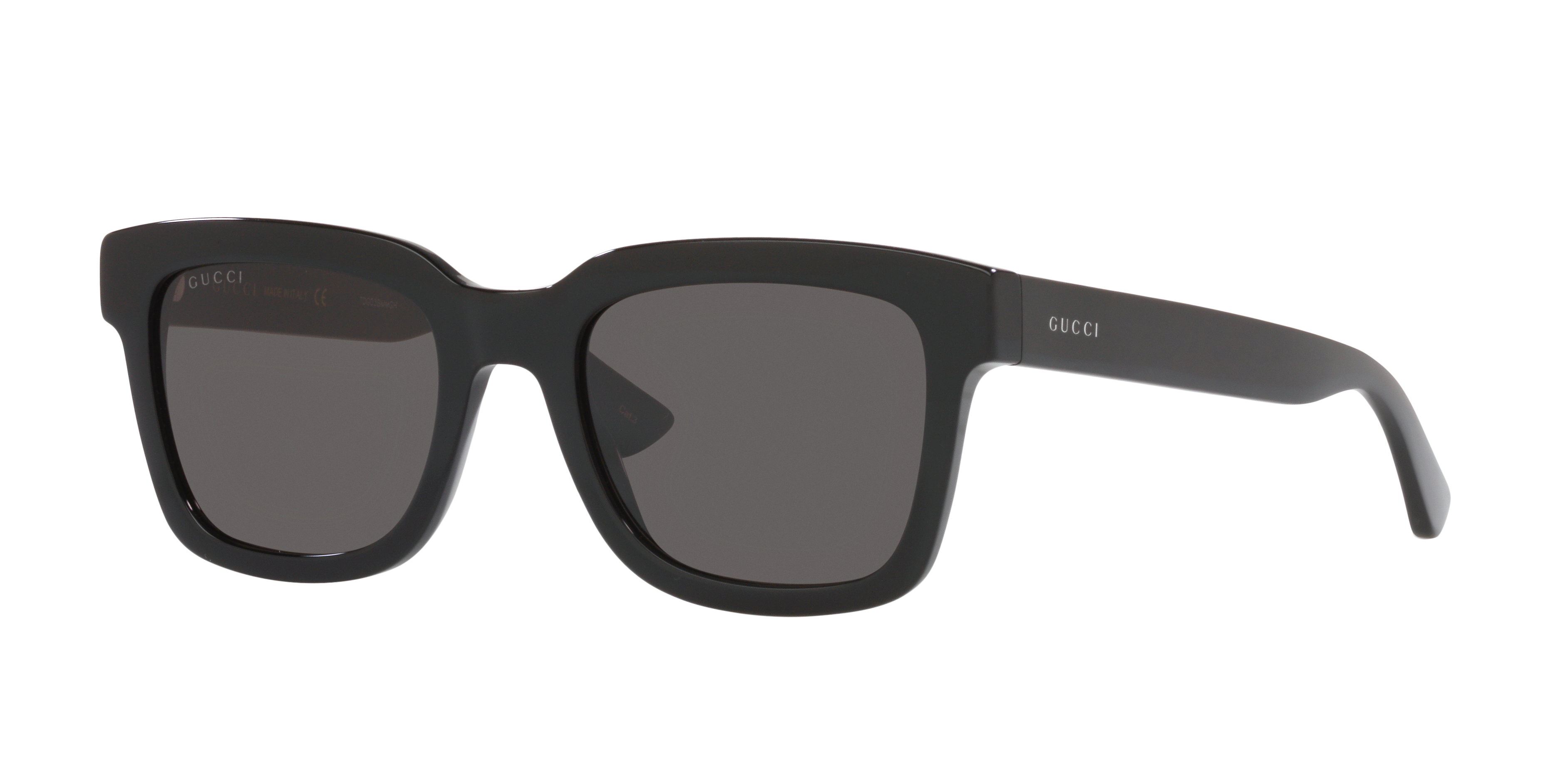 GUCCI グッチ サングラス GG0001S ブラック Gucci GG0001SN XXS (52 - 21) with Black lenses and Black frame