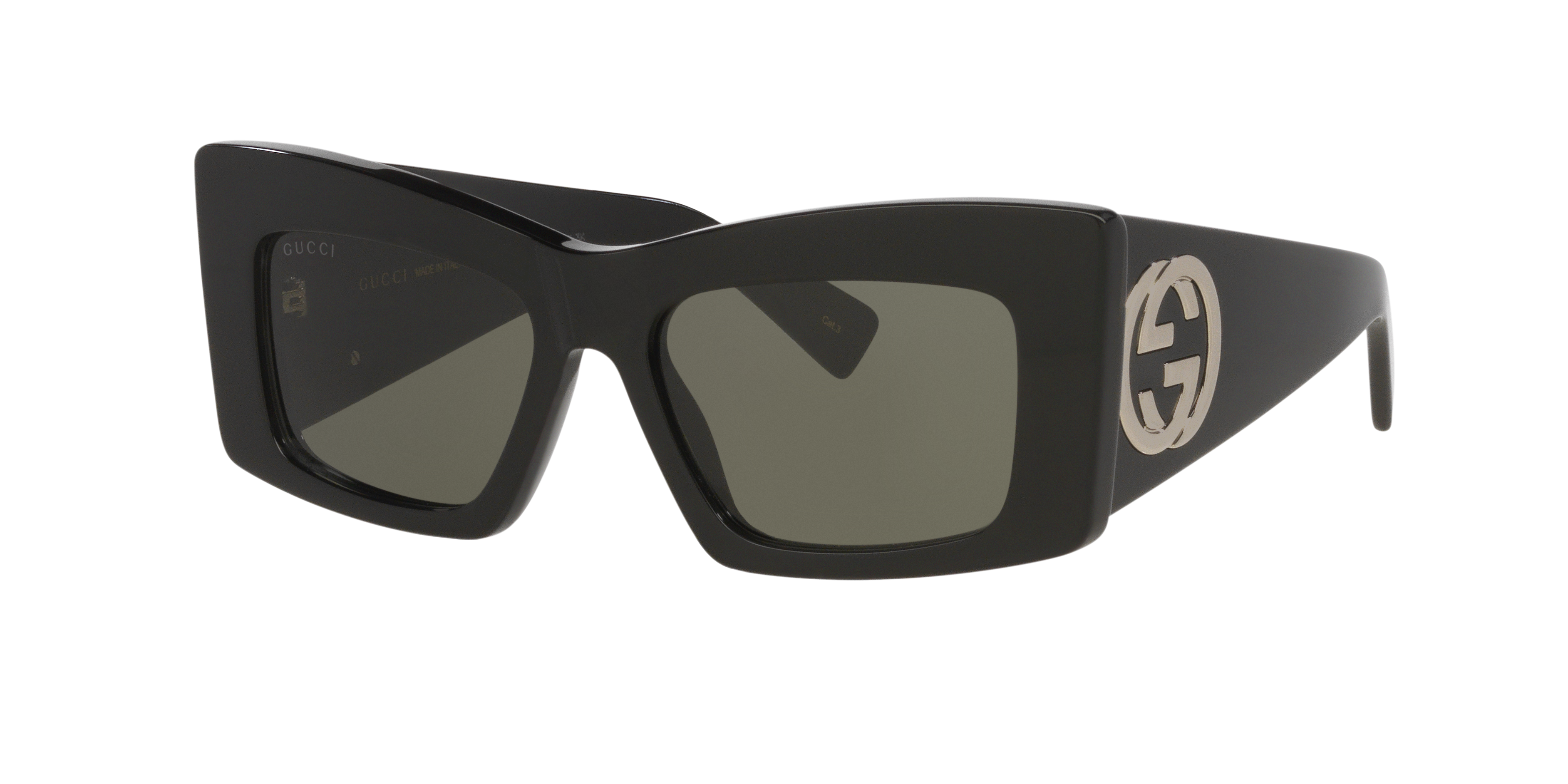 Gucci GG1842S S (53 - 17) with Grey lenses and Black frame