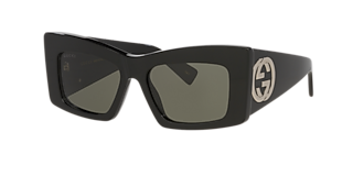 Gucci GG1664S S (51 - 21) with Grey lenses and Black frame