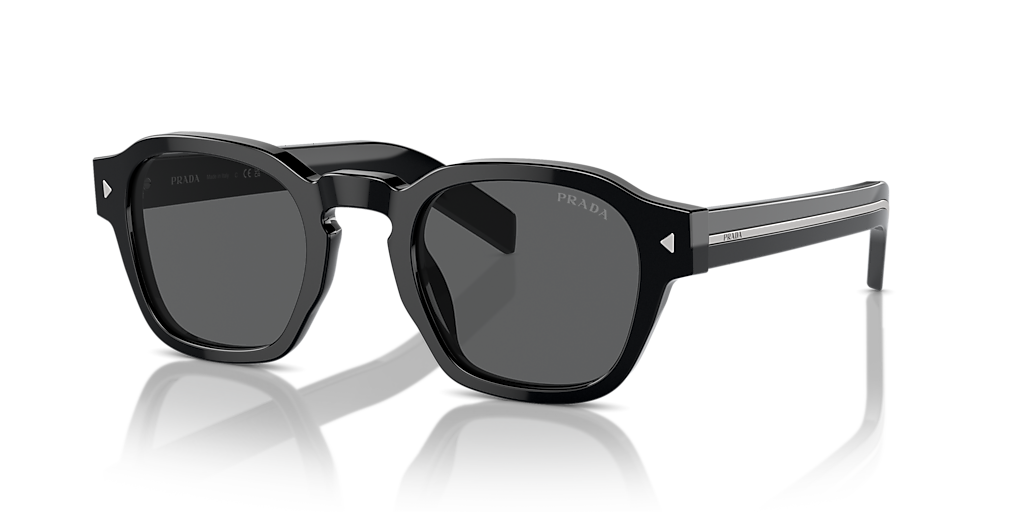 Prada PR A16S L (52 - 24) with Grey lenses and Black frame