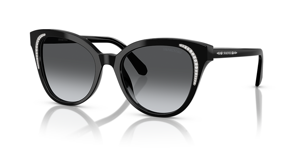 Swarovski SK6031 L (53 - 19) with Grey lenses and Black frame