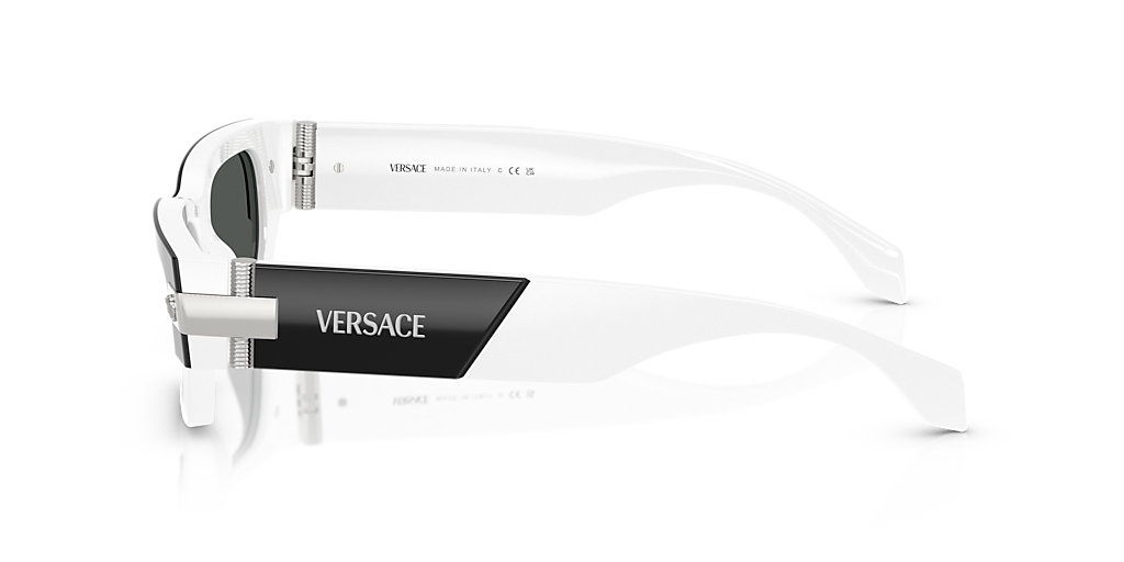 Versace VE4465 XXL (53 - 18) with Grey lenses and Black frame