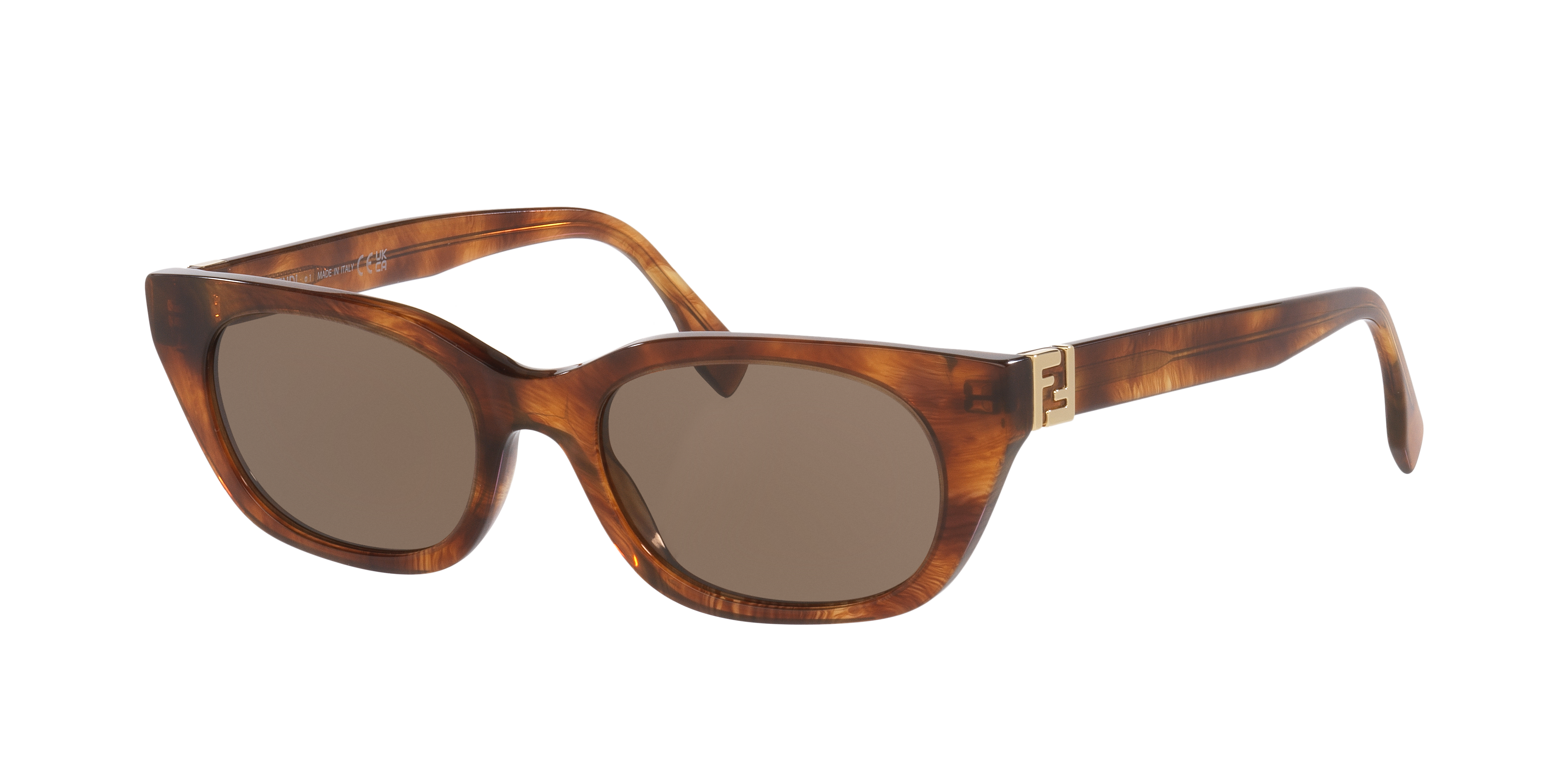 Fendi Woman Sunglass Forever Fendi FE40206I -  Frame color: Tortoise, Lens color: Brown