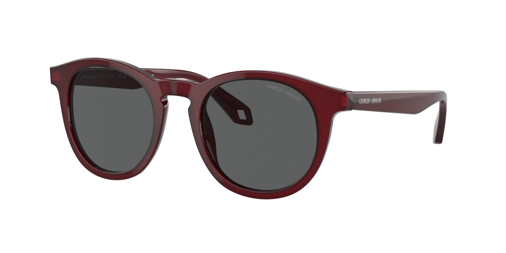 Giorgio Armani Homme Sunglass AR8192 - Couleur du Monture Opaline bordeaux Couleur de Lentille Gris fonc 184 €
