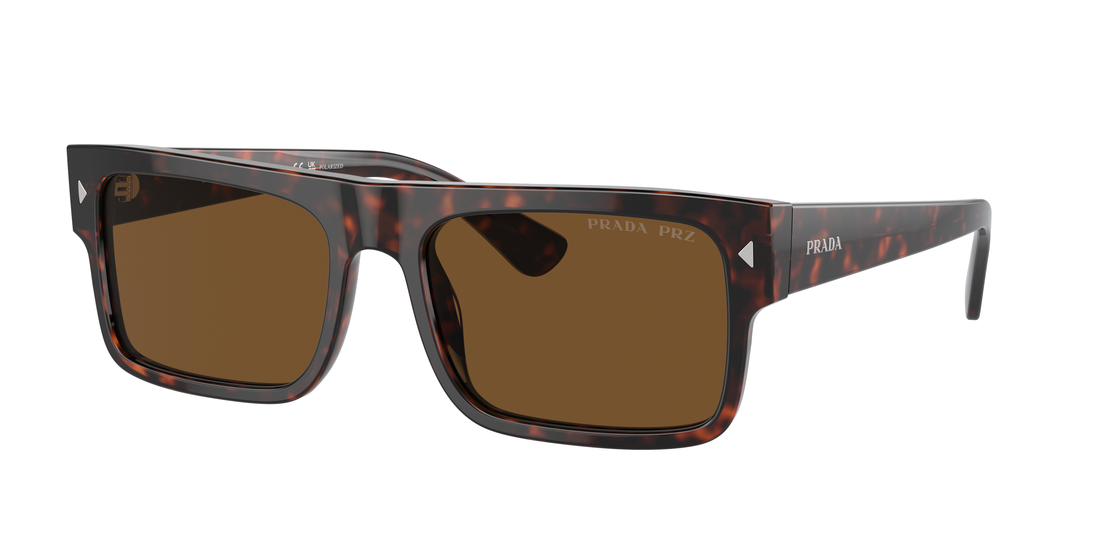Prada PR A10S XL (59 - 19) with Brown lenses and Tortoise frame