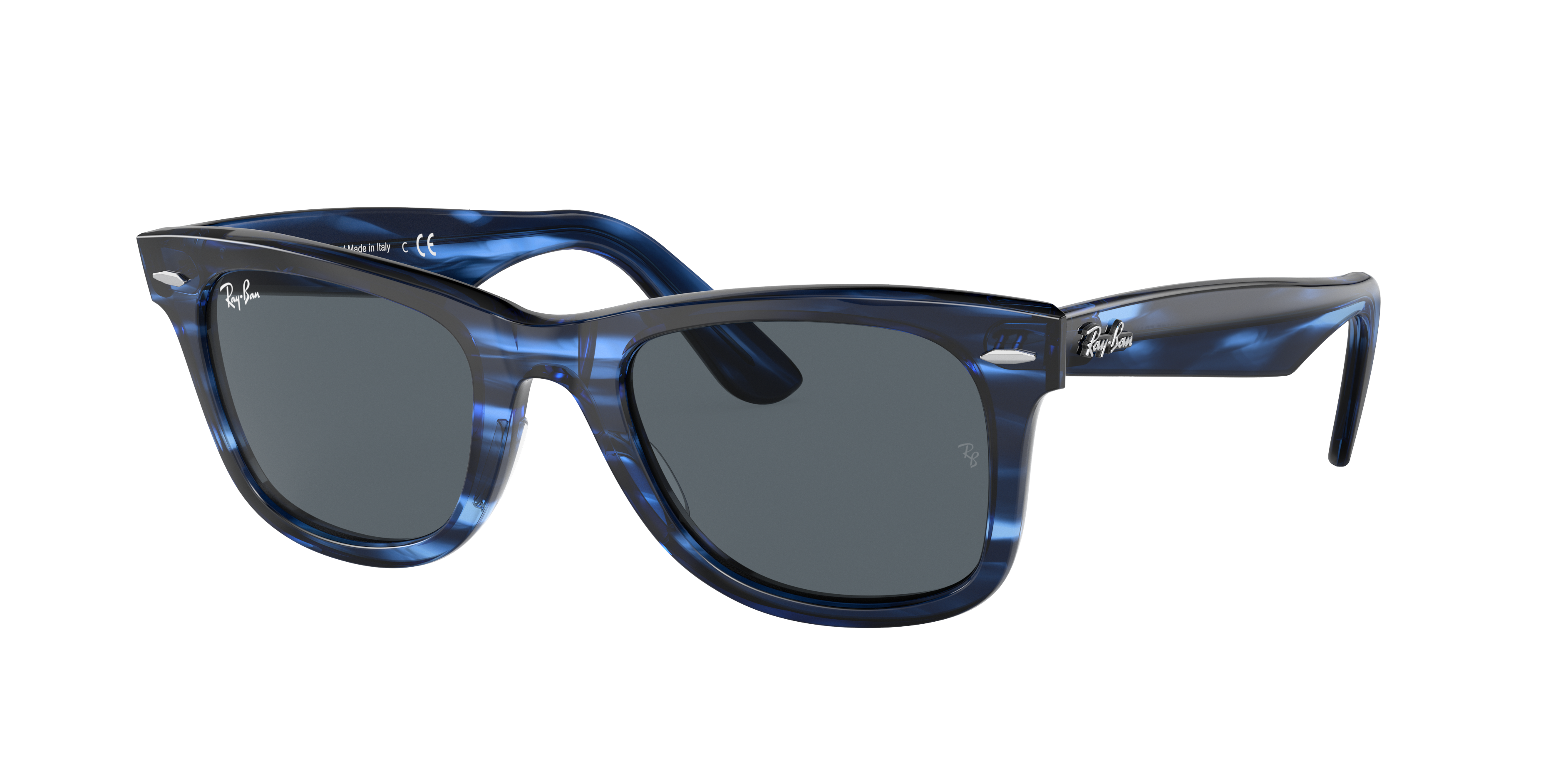 NAOYA様【希少】Ray-Ban Wayfarer RB2140A Ray-Ban Original Wayfarer Bio-Based L (50 - 22) with Blue lenses